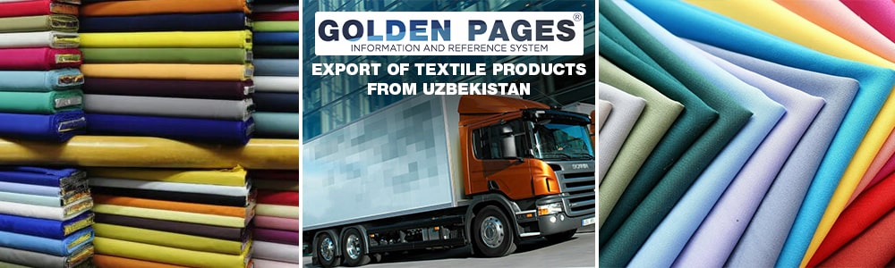Uzbek textiles for export