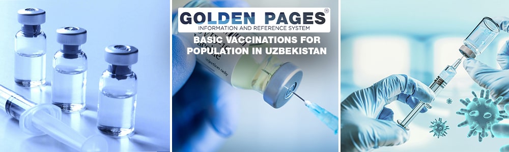 Basic vaccinations for the population in Uzbekistan