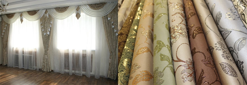 Draperies and curtains in Tashkent in Uzbekistan - sale, tailoring Draperies and curtains in Tashkent in Uzbekistan - sale, tailoring